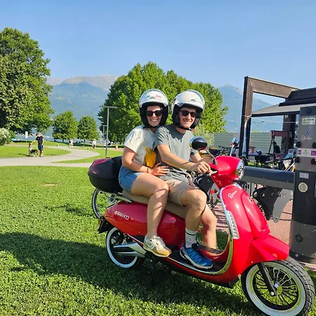 Apartamento Groundfloor Lakefront Garden Bike&boat& Scooter Colico