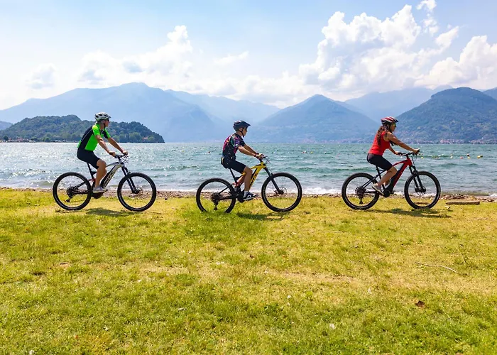 Apartamento Groundfloor Lakefront Garden Bike&boat& Scooter Colico